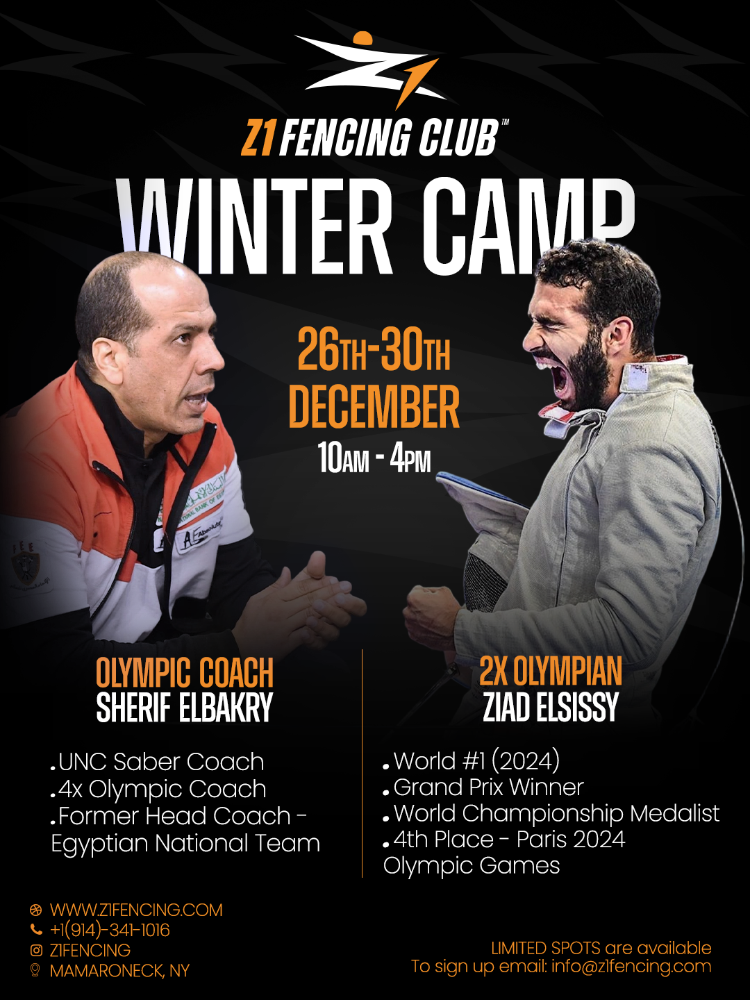 Z1 Fencing Winter Camp