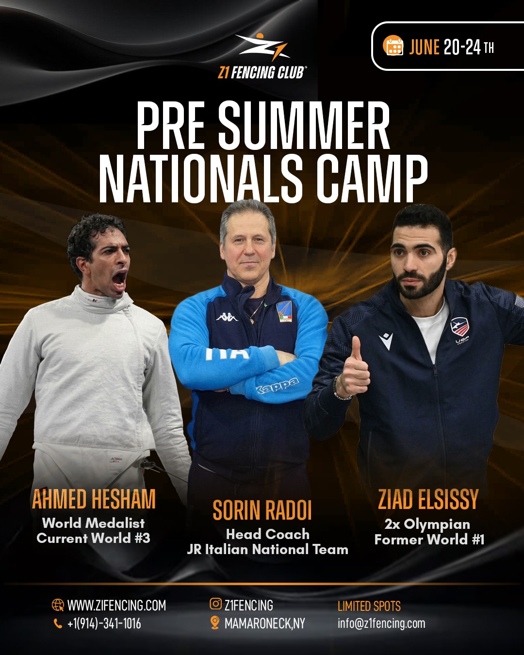 Z1 Pre-Summer Nationals Camp
