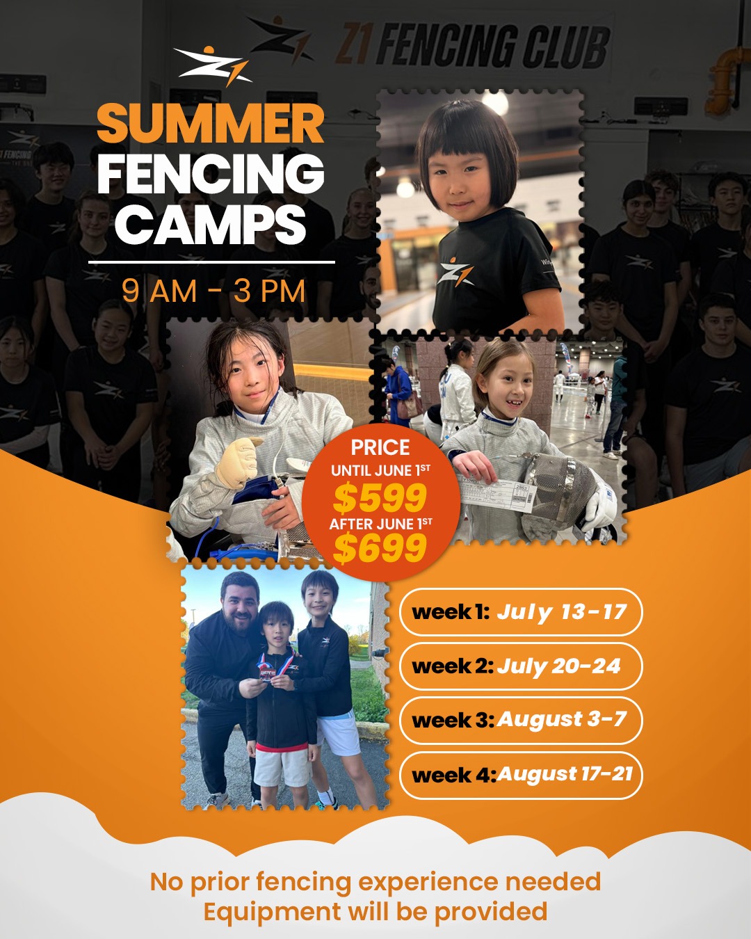 Z1 Summer Camps Poster